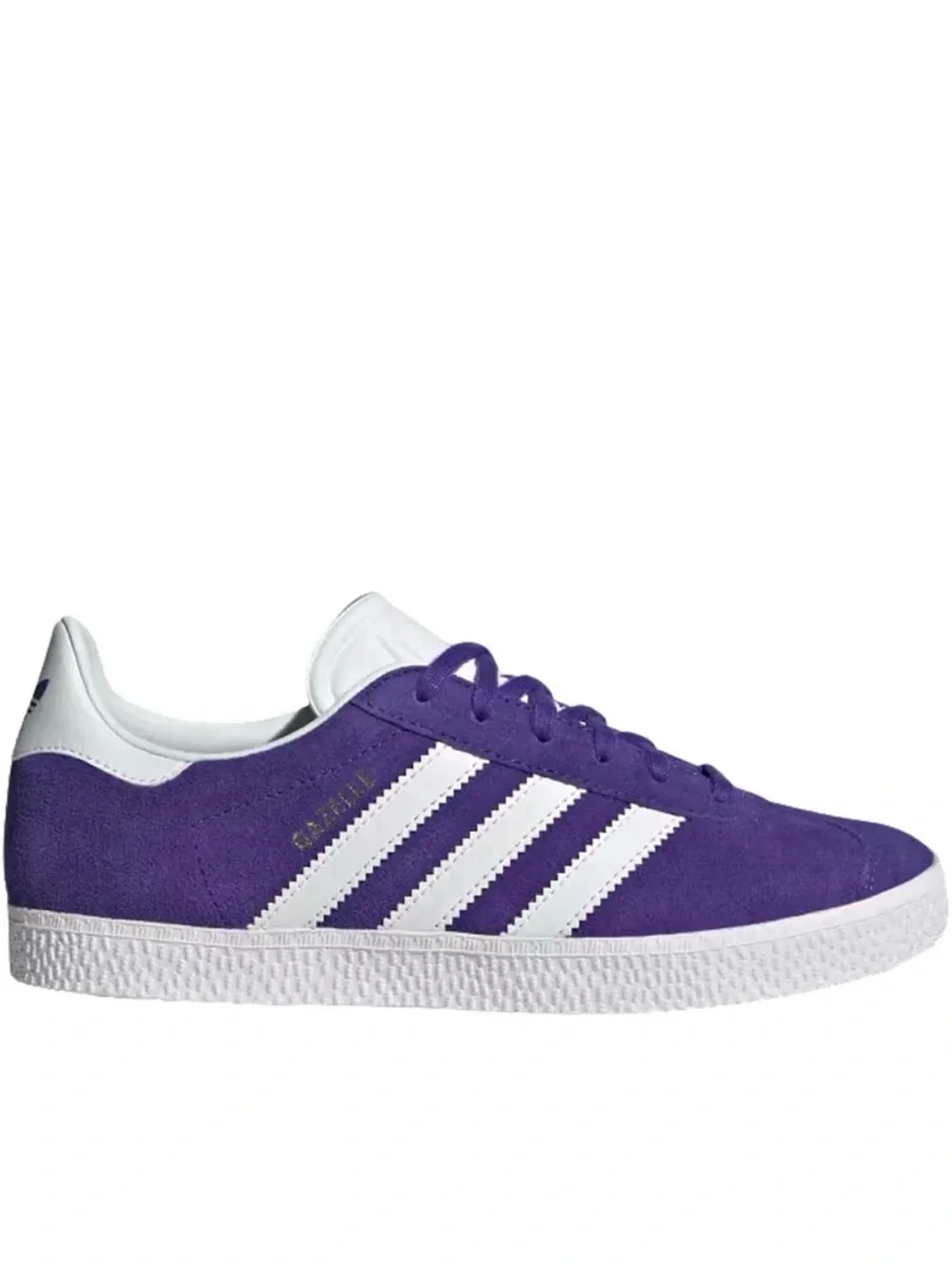 adidas Suede Low-Top Sneaker - Purple & White - Picture 1 of 3